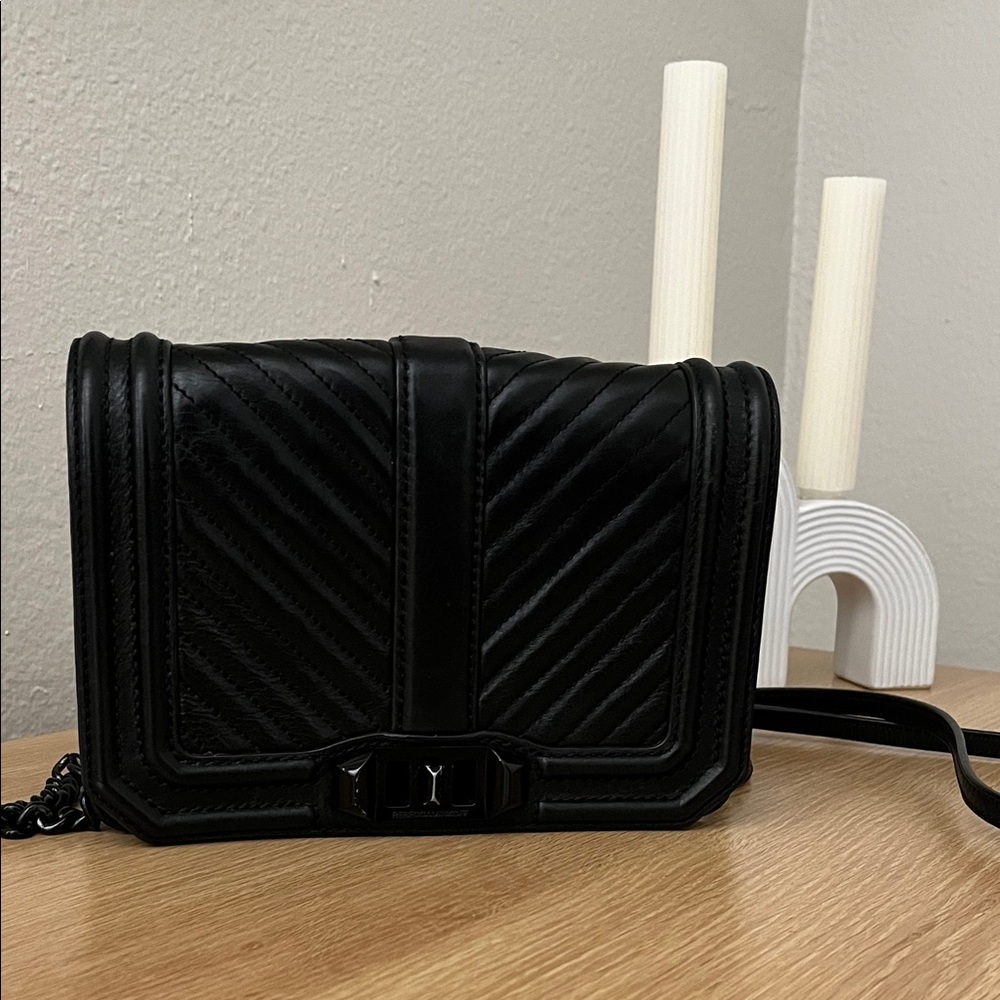 Rebecca Minkoff Elegant Black Quilted Women's Bag